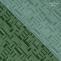 Preview: Fibre Mood - Viskose Webware - ecovero lines grün